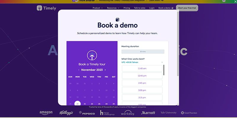 نرم افزار مدیریت زمان TimeTree