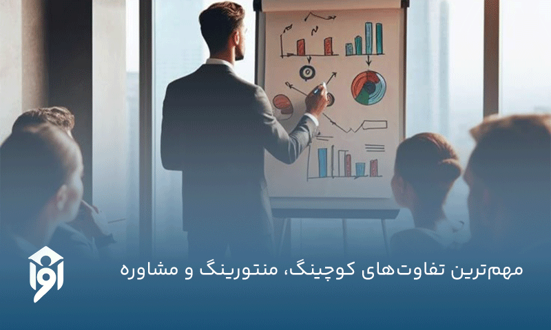 مهم‌ترین تفاوت‌های کوچینگ، منتورینگ و مشاوره