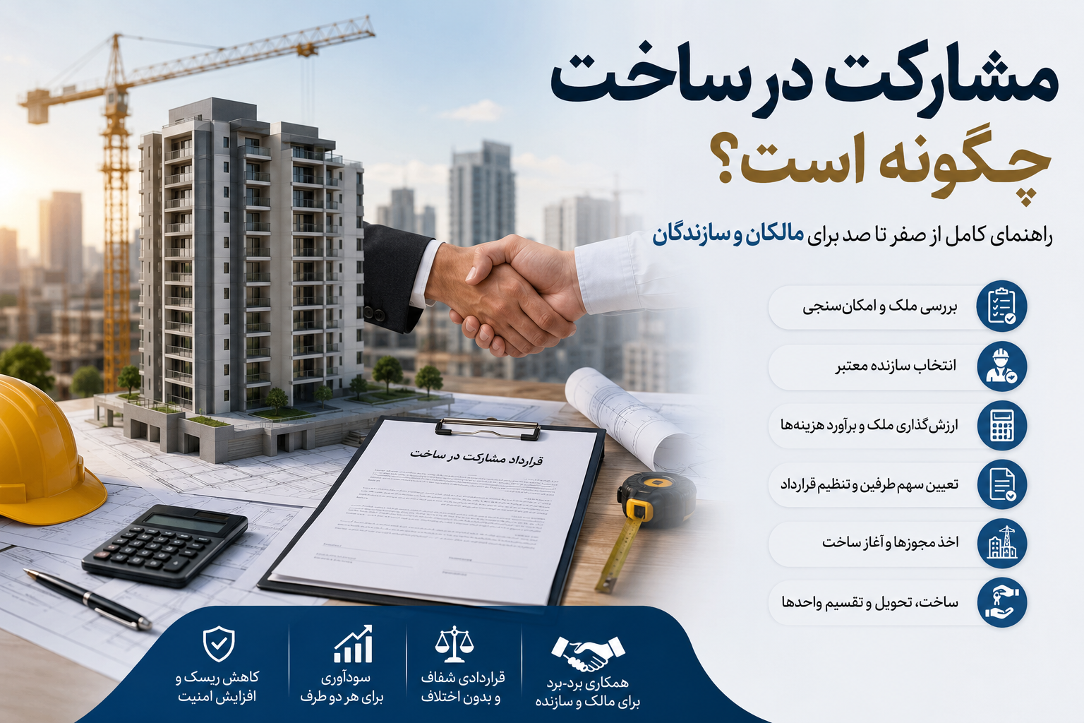 مشارکت در ساخت چگونه است؟